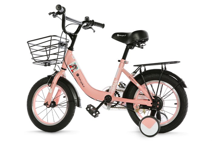 Xe Đạp Trẻ Em Unisex AVACycle Enjoy 14 inch Màu Hồng