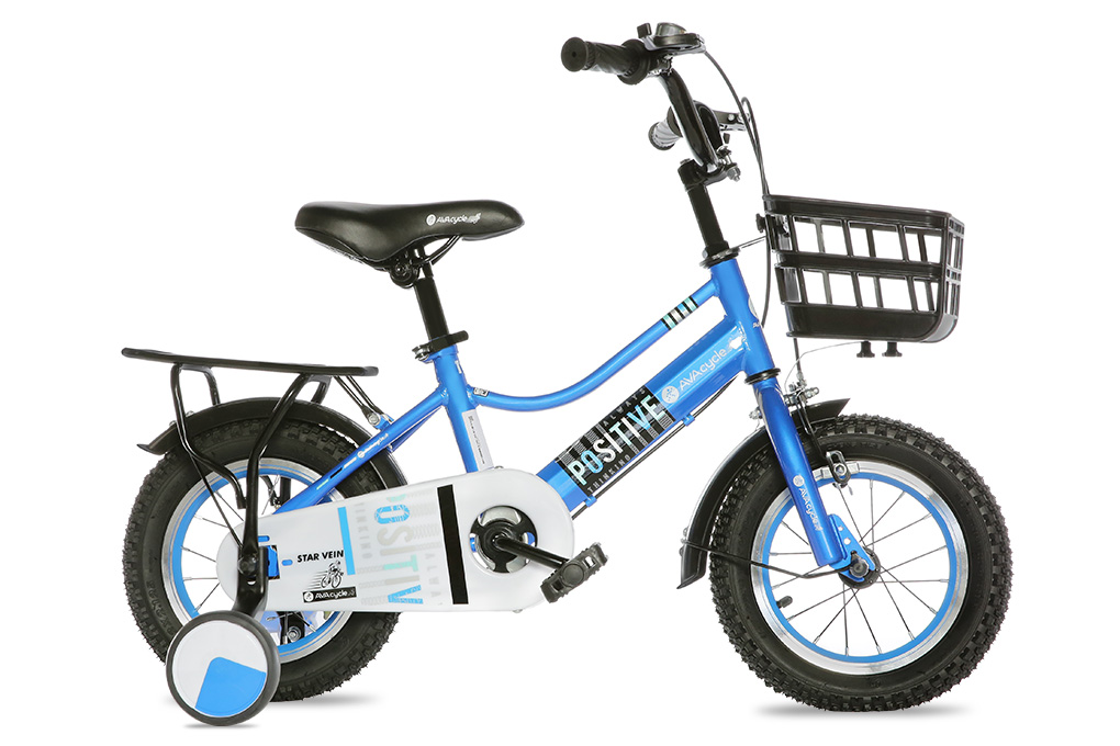 Xe Đạp Trẻ Em Unisex AVACycle Star Vein 12 inch Màu Xanh Dương