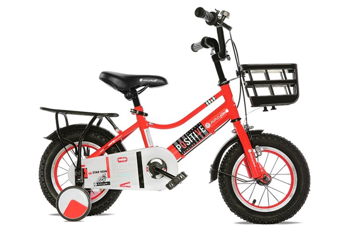 Xe Đạp Trẻ Em Unisex AVACycle Star Vein 12 inch Màu Đỏ
