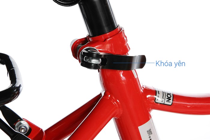 Xe Đạp Trẻ Em Unisex AVACycle Star Vein 12 inch Màu Đỏ