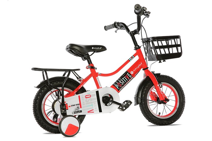 Xe Đạp Trẻ Em Unisex AVACycle Star Vein 12 inch Màu Đỏ