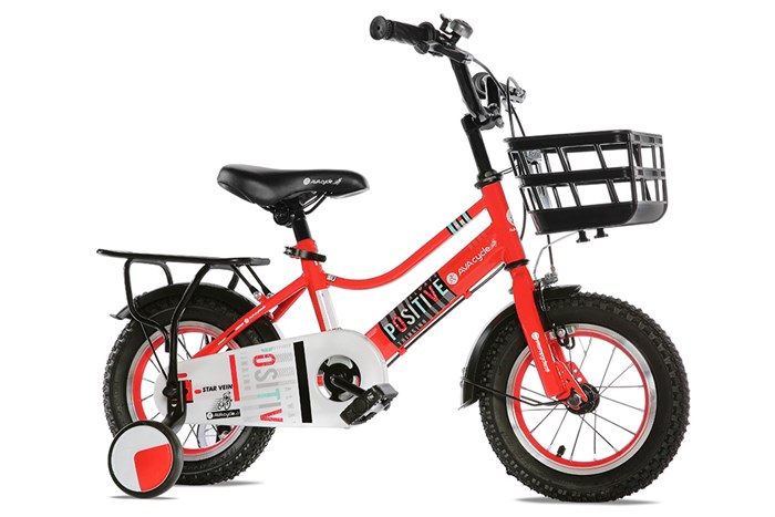 Xe Đạp Trẻ Em Unisex AVACycle Star Vein 12 inch Màu Đỏ