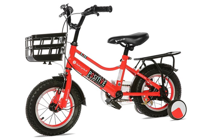 Xe Đạp Trẻ Em Unisex AVACycle Star Vein 12 inch Màu Đỏ