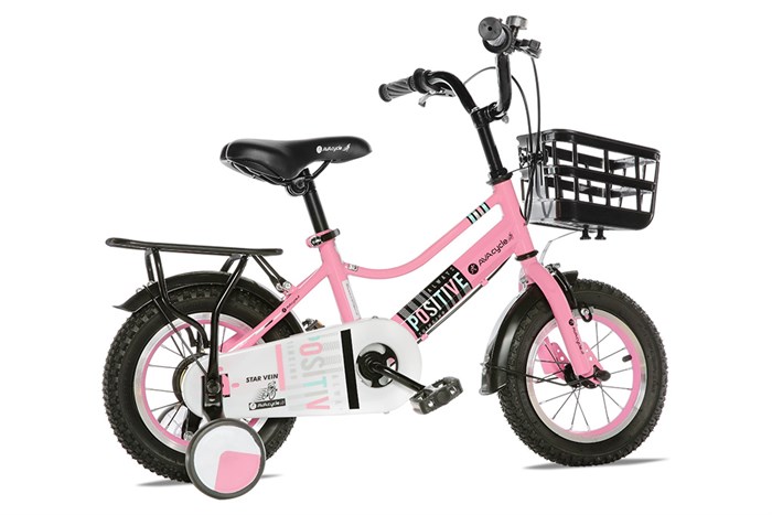 Xe Đạp Trẻ Em Unisex AVACycle Star Vein 12 inch Màu Hồng