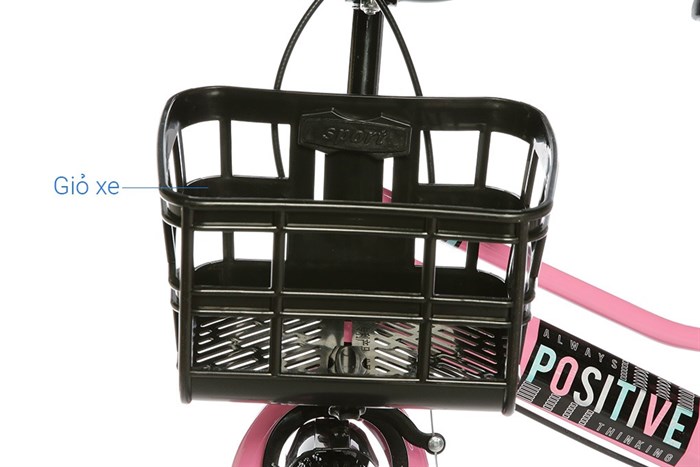 Xe Đạp Trẻ Em Unisex AVACycle Star Vein 12 inch Màu Hồng