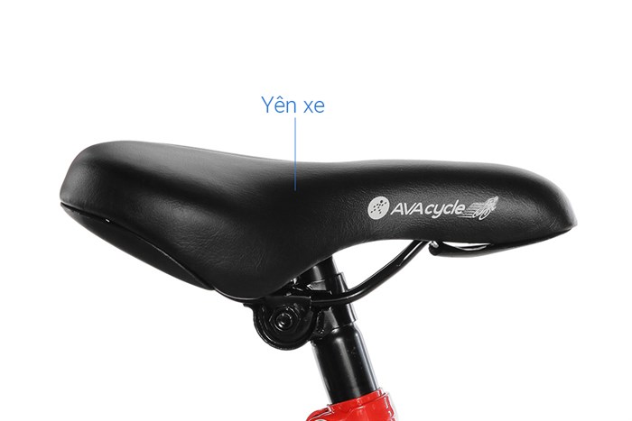 Xe Đạp Trẻ Em Unisex AVACycle Star Vein 16 inch Màu Đỏ