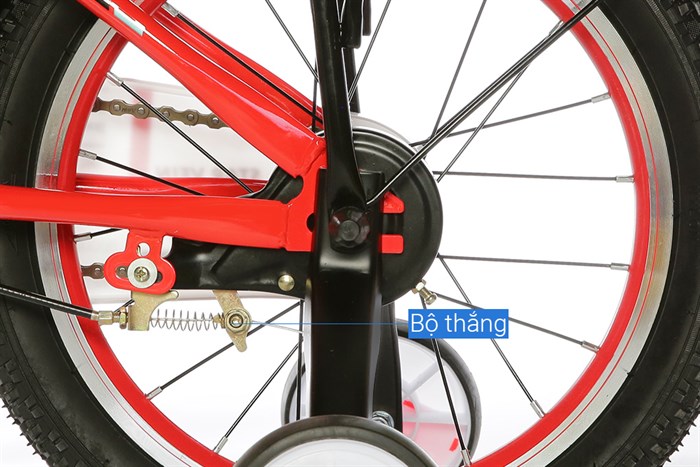 Xe Đạp Trẻ Em Unisex AVACycle Star Vein 16 inch Màu Đỏ