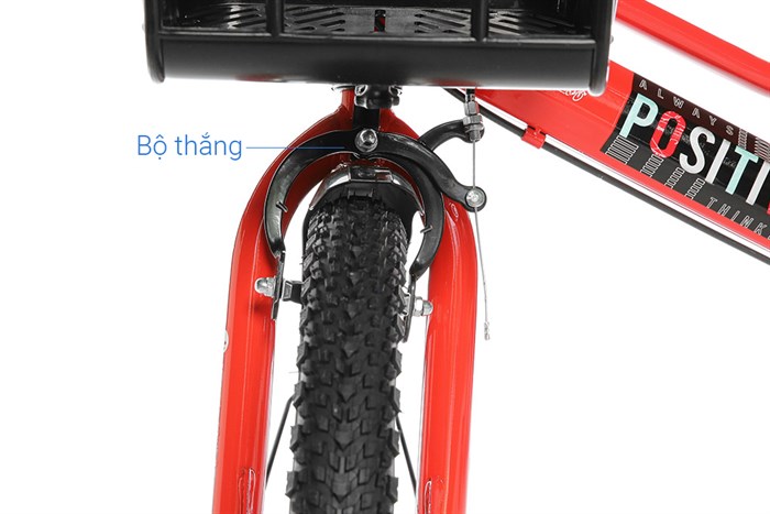 Xe Đạp Trẻ Em Unisex AVACycle Star Vein 16 inch Màu Đỏ