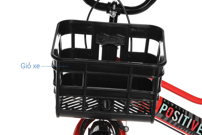 Xe Đạp Trẻ Em Unisex AVACycle Star Vein 16 inch Màu Đỏ