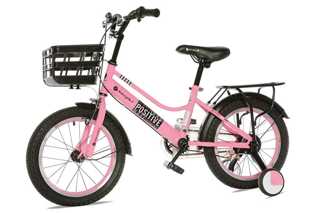 Xe Đạp Trẻ Em Unisex AVACycle Star Vein 16 inch Màu Hồng