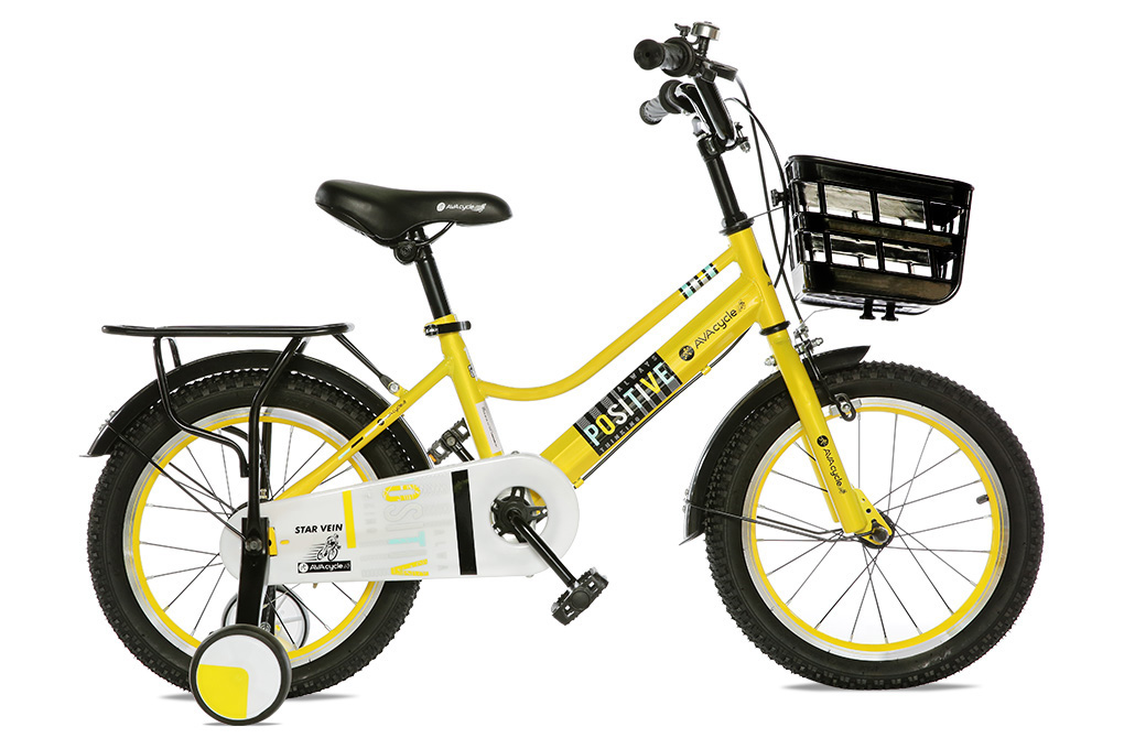 Xe Đạp Trẻ Em Unisex AVACycle Star Vein 16 inch Màu Vàng
