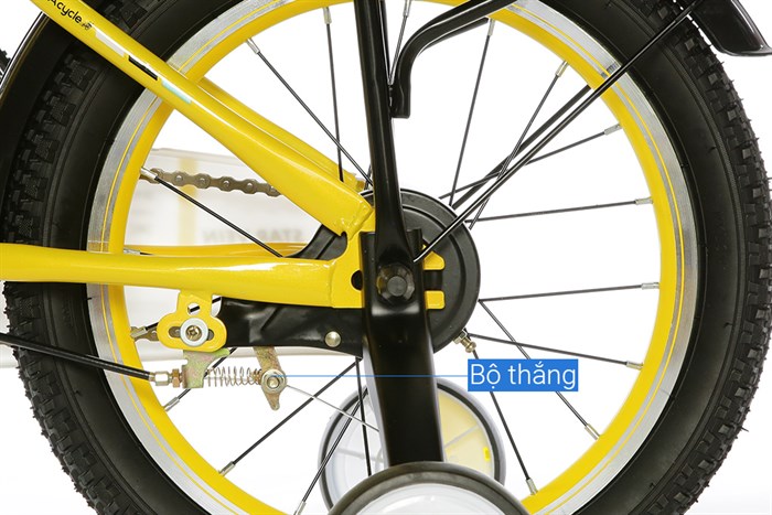 Xe Đạp Trẻ Em Unisex AVACycle Star Vein 16 inch Màu Vàng