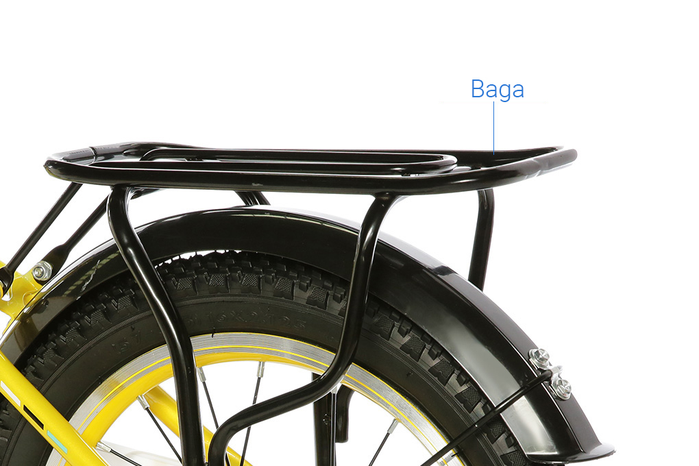 Xe Đạp Trẻ Em Unisex AVACycle Star Vein 16 inch Màu Vàng