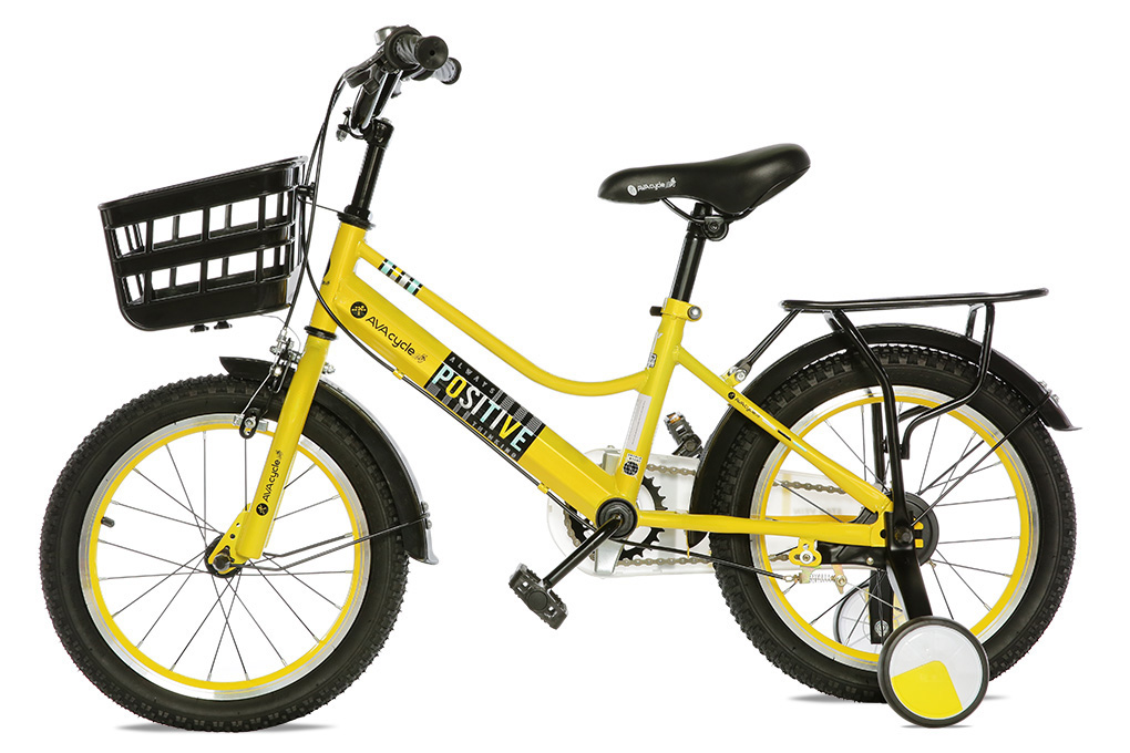 Xe Đạp Trẻ Em Unisex AVACycle Star Vein 16 inch Màu Vàng