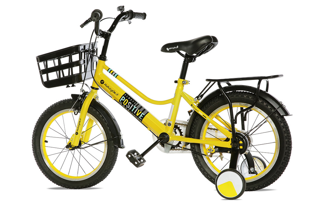 Xe Đạp Trẻ Em Unisex AVACycle Star Vein 16 inch Màu Vàng