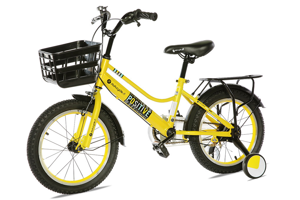 Xe Đạp Trẻ Em Unisex AVACycle Star Vein 16 inch Màu Vàng