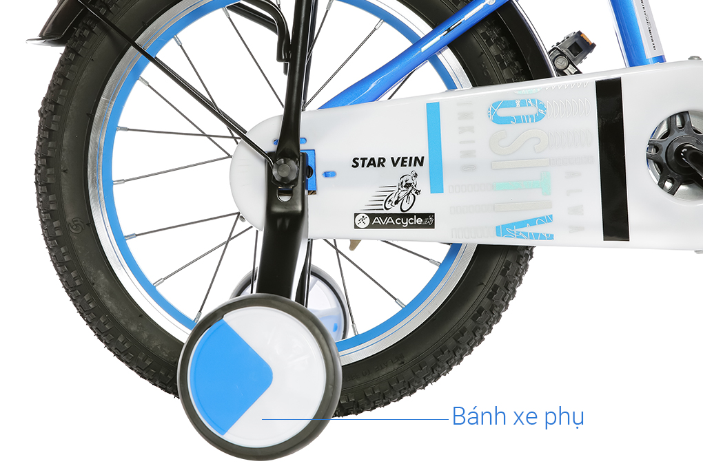 Xe Đạp Trẻ Em Unisex AVACycle Star Vein 16 inch Màu Xanh Dương