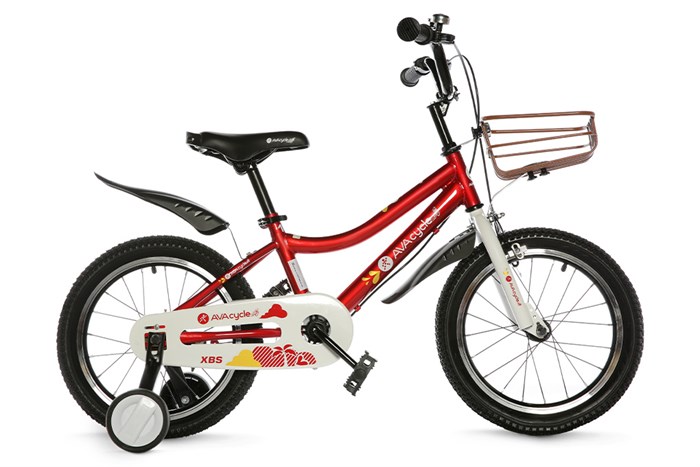 Xe Đạp Trẻ Em Unisex AVACycle XBS 16 inch Màu Trắng - Đỏ