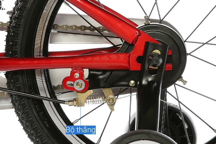 Xe Đạp Trẻ Em Unisex AVACycle XBS 16 inch Màu Trắng - Đỏ