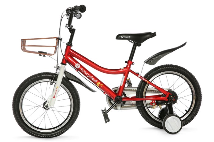 Xe Đạp Trẻ Em Unisex AVACycle XBS 16 inch Màu Trắng - Đỏ