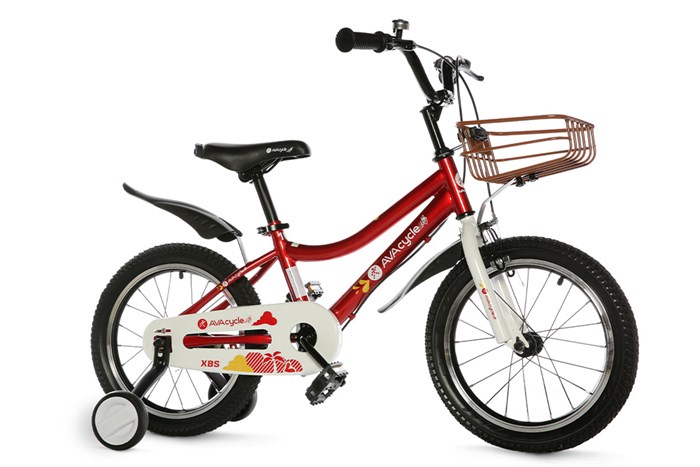 Xe Đạp Trẻ Em Unisex AVACycle XBS 16 inch Màu Trắng - Đỏ