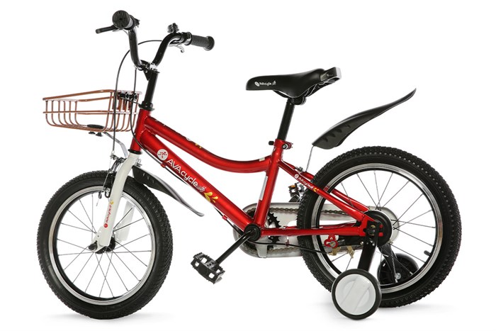 Xe Đạp Trẻ Em Unisex AVACycle XBS 16 inch Màu Trắng - Đỏ
