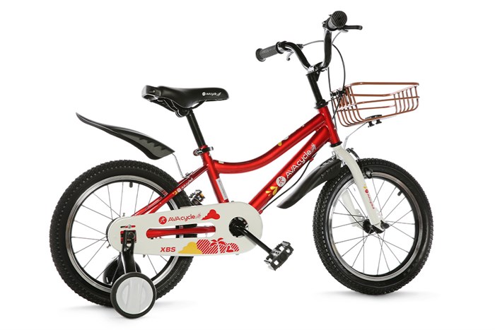 Xe Đạp Trẻ Em Unisex AVACycle XBS 16 inch Màu Trắng - Đỏ