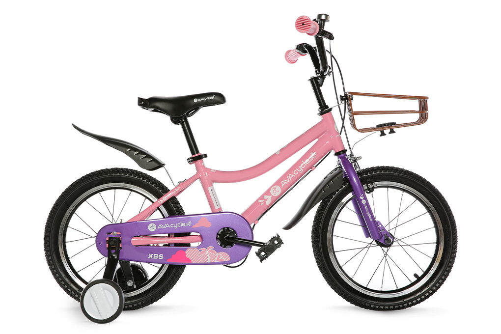 Xe Đạp Trẻ Em Unisex AVACycle XBS 16 inch Màu Hồng - Tím