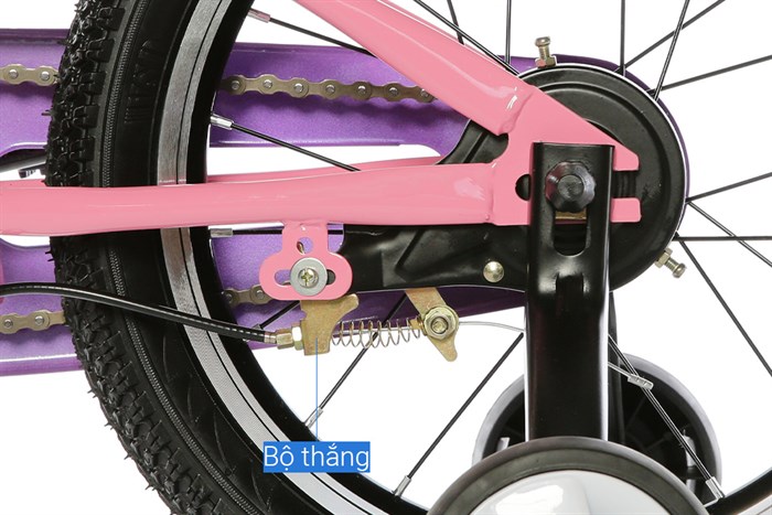 Xe Đạp Trẻ Em Unisex AVACycle XBS 16 inch Màu Hồng - Tím