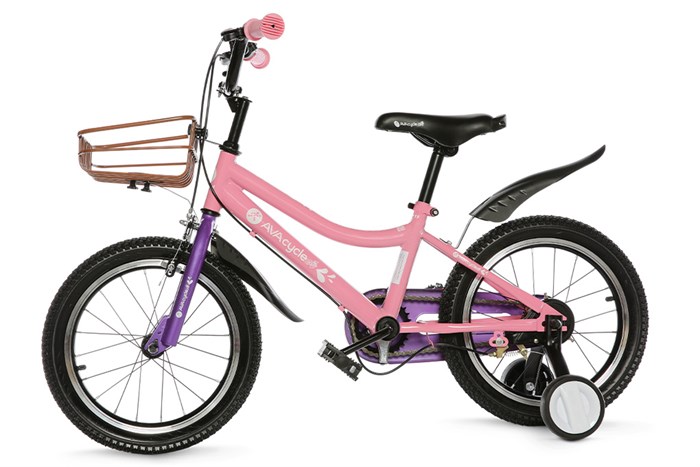 Xe Đạp Trẻ Em Unisex AVACycle XBS 16 inch Màu Hồng - Tím