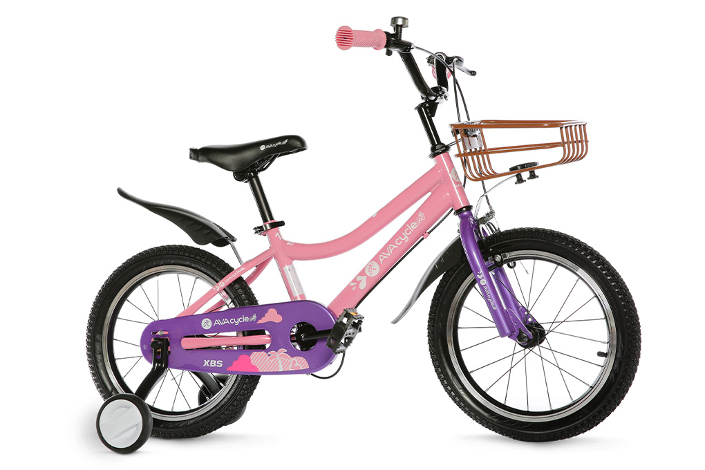 Xe Đạp Trẻ Em Unisex AVACycle XBS 16 inch Màu Hồng - Tím