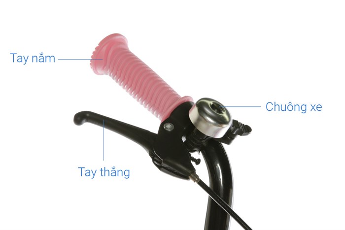 Xe Đạp Trẻ Em Unisex AVACycle XBS 16 inch Màu Hồng - Tím