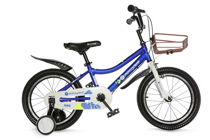 Xe Đạp Trẻ Em Unisex AVACycle XBS 16 inch Màu Trắng - Xanh