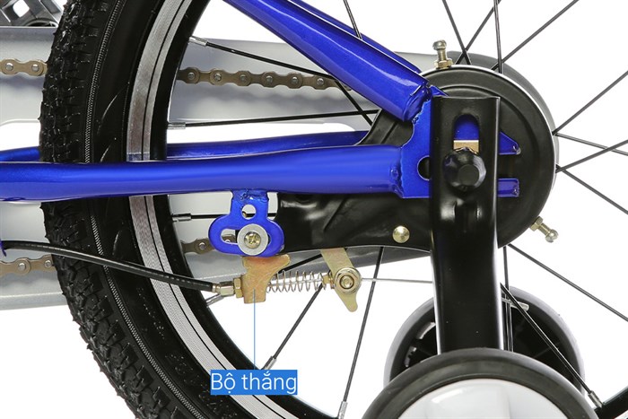 Xe Đạp Trẻ Em Unisex AVACycle XBS 16 inch Màu Trắng - Xanh