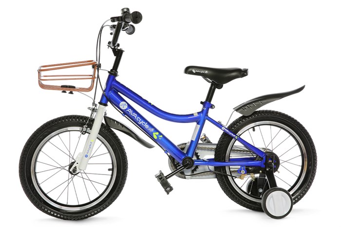 Xe Đạp Trẻ Em Unisex AVACycle XBS 16 inch Màu Trắng - Xanh