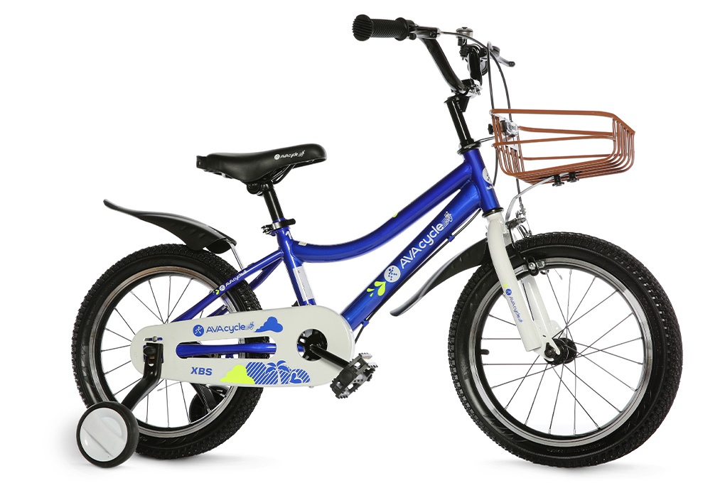Xe Đạp Trẻ Em Unisex AVACycle XBS 16 inch Màu Trắng - Xanh