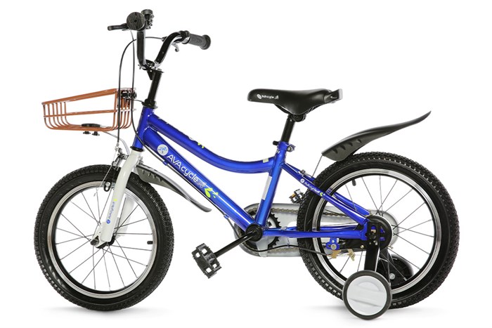 Xe Đạp Trẻ Em Unisex AVACycle XBS 16 inch Màu Trắng - Xanh