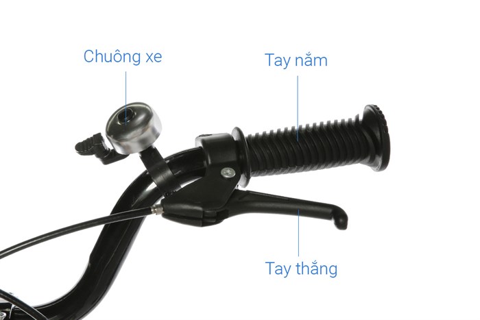 Xe Đạp Trẻ Em Unisex AVACycle XBS 16 inch Màu Trắng - Xanh