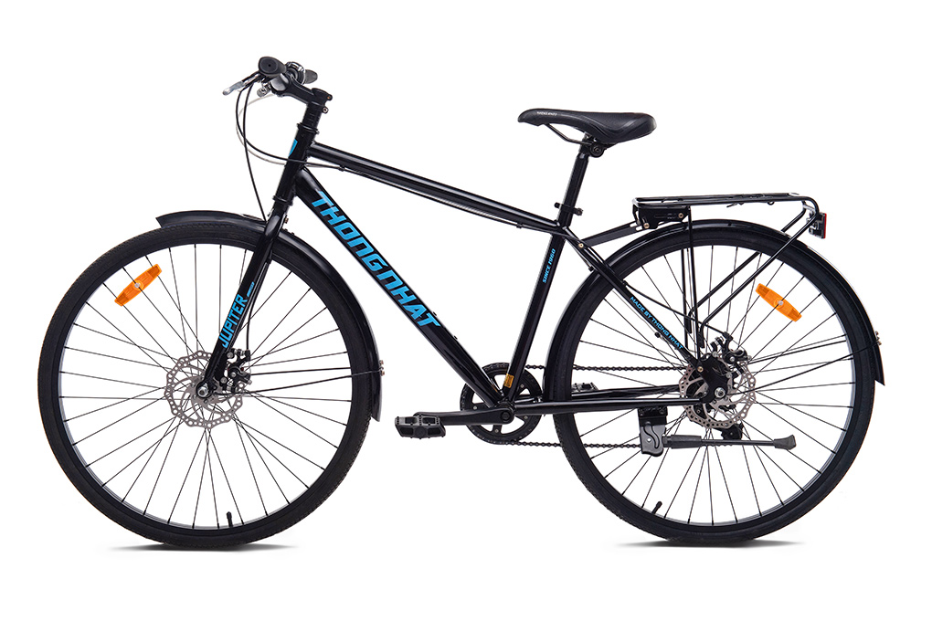 Xe Đạp Đường Phố City Thống Nhất M26-01 26 inch Màu Xanh đen