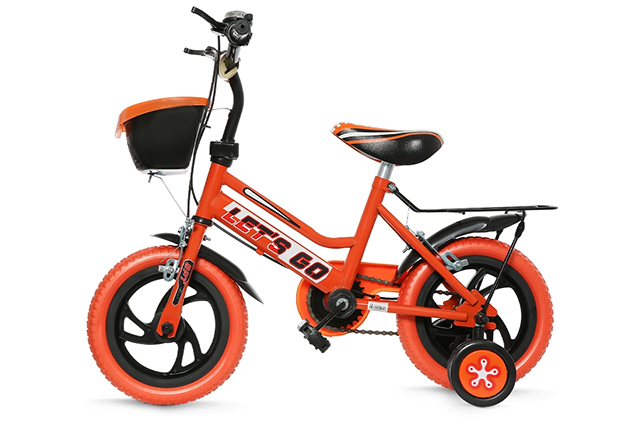 Xe đạp trẻ em Đại Phát Tài Let's Go 12 inch - Khung sườn