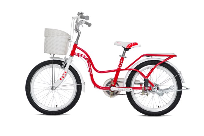 Xe Đạp Trẻ Em Nữ Thống Nhất Neo 20-04 20 inch (Có giỏ xe) Màu Đỏ