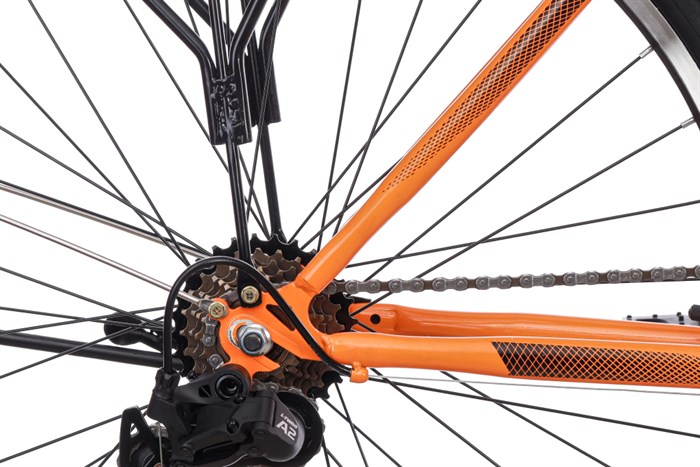 Xe Đạp Đường Phố Thể Thao Thống Nhất GN 06-26 2.0 Pro - 26 inch Xanh ngọc Màu Cam