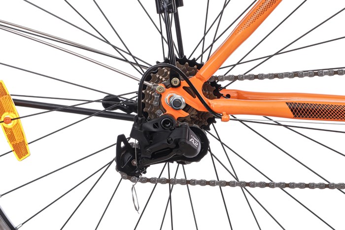 Xe Đạp Đường Phố Thể Thao Thống Nhất GN 06-26 2.0 Pro - 26 inch Xanh ngọc Màu Cam