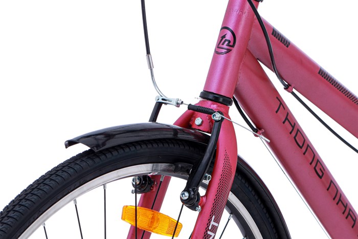 Xe Đạp Đường Phố Thể Thao Thống Nhất GN 06-26 2.0 Pro - 26 inch Xanh ngọc Màu Đen hồng