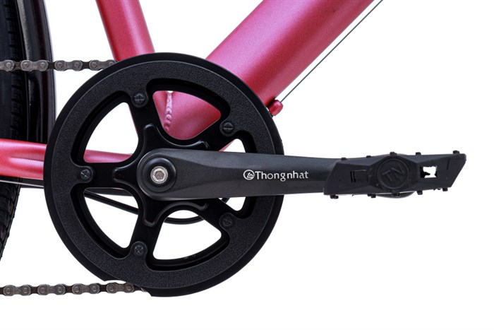 Xe Đạp Đường Phố Thể Thao Thống Nhất GN 06-26 2.0 Pro - 26 inch Xanh ngọc Màu Đen hồng