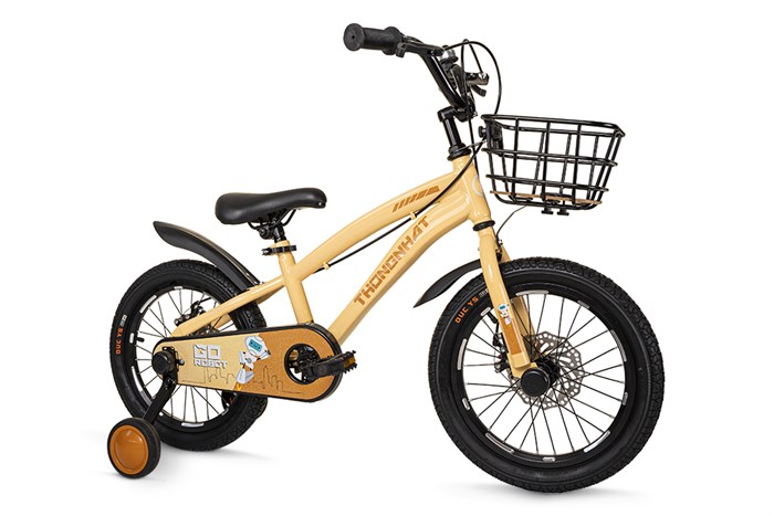 Xe Đạp Trẻ Em Thống Nhất Robot - 16 inch Cam Màu Cam