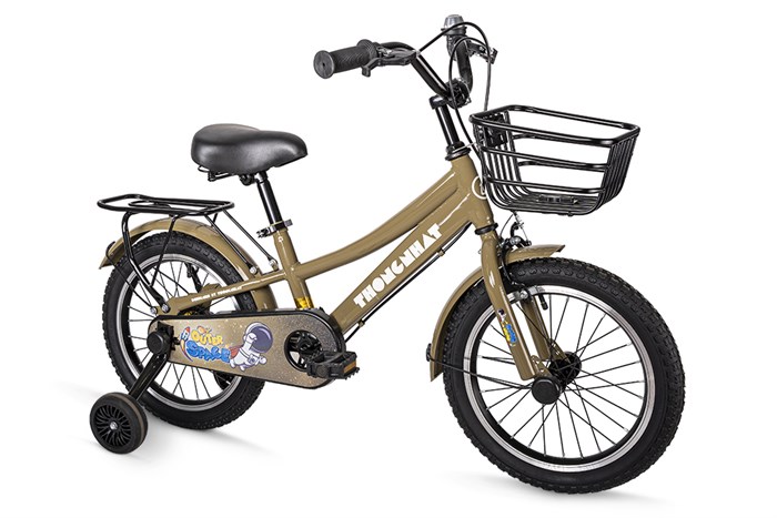 Xe Đạp Trẻ Em Thống Nhất Space Boy - 16 inch Nâu Màu Nâu