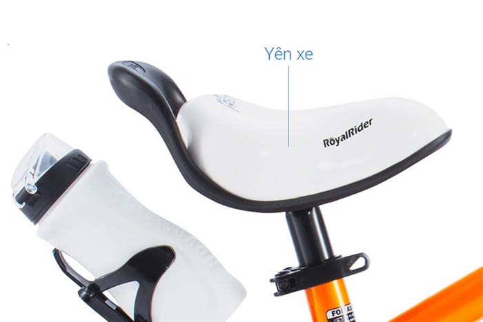 Xe Đạp Trẻ Em Royal Baby Freestyle RB16B-6 16 inch cam Màu Cam