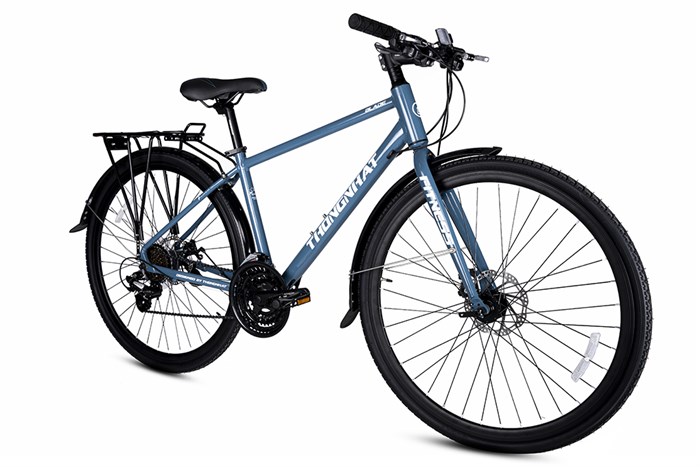 Xe đạp đường phố Touring Thống Nhất Blade - 29 inch Xanh
