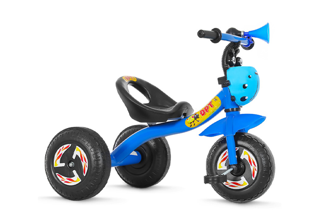 Thiết kế xe 3 bánh Đại Phát Tài bọ lớn 7 inch - Màu xanh